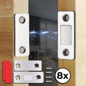 Magnetické zámky na dvere (8 kusov) | MAGTOGETO