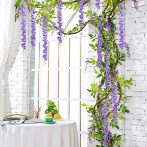 Umelá kvetinová réva vistérie | WISBLOOM