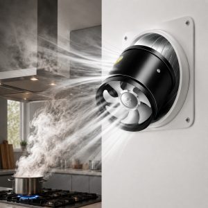 Odsávací ventilátor do kuchyne, kúpeľne a kancelárie - 160 m³/h alebo 530 m³/h | VENTORIS